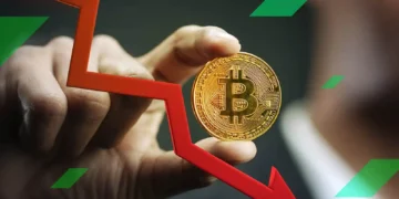 چرا قیمت بیتکوین امروز کاهش یافت؟