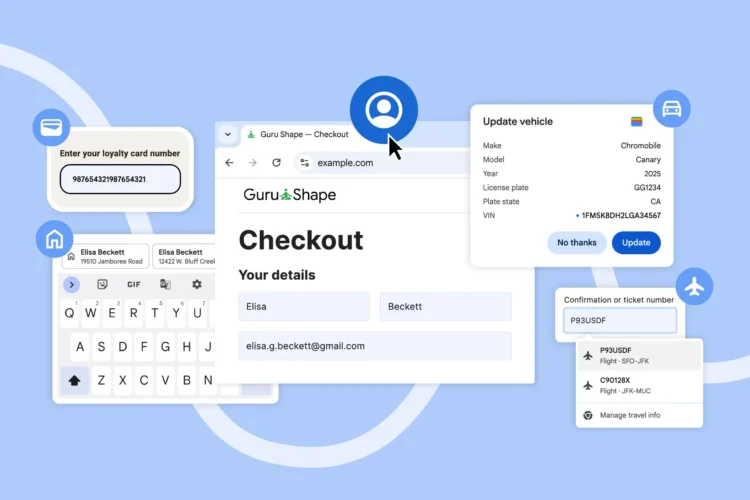 کروم خرید آنلاین را با قابلیت Autofill هوشمندتر می‌ کند