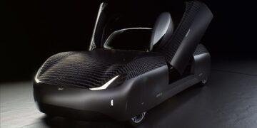 تولید اولین خودروی پرنده برقی در کالیفرنیا آغاز شد