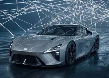 لکسوس مدل مفهومی LFA را با طراحی فضایی و پیشرانه تمام‌برقی معرفی کرد