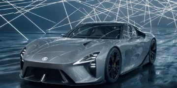 لکسوس مدل مفهومی LFA را با طراحی فضایی و پیشرانه تمامبرقی معرفی کرد