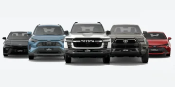 تویوتا پرفروش ترین خودروی نیمه نخست سال ۲۰۲۵