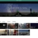 نمای داشبورد اصلی Microsoft Sway در بخش My Sways که صفحه خوش‌آمدگویی Welcome to Sway را نمایش می‌دهد؛ در بالای صفحه گزینه‌های Create New، Start from a topic و Start from a document قرار دارند و در بخش پایین، گالری پروژه‌های ذخیره‌شده با نمای کارت‌ها، عناوین پروژه، تاریخ و وضعیت ویرایش (Edited) قابل مشاهده است.