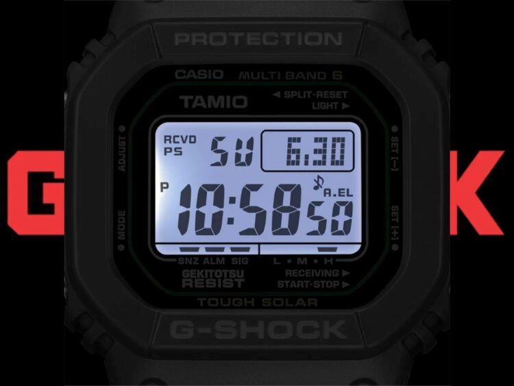 کاسیو از ساعت جدید G-Shock POTR DW-5600 رونمایی کرد
