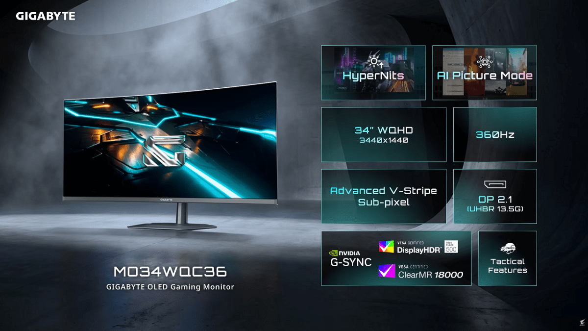 مانیتور گیگابایت