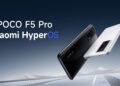 پوستر تبلیغاتی گوشی Poco F5 Pro با تمرکز بر سیستمعامل HyperOS.