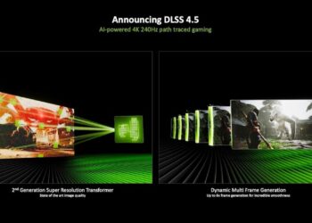 انویدیا در نمایشگاه CES 2026 از فناوری ارتقای تصویر DLSS 4.5 رونمایی کرد