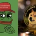 جهش پپه (PEPE) و دوج‌کوین (DOGE)؛ آیا بازار میم‌کوین‌ها دوباره سکه شده است؟