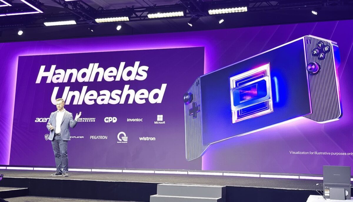 اینتل کنسول بازی دستی با تراشه اختصاصی می سازد