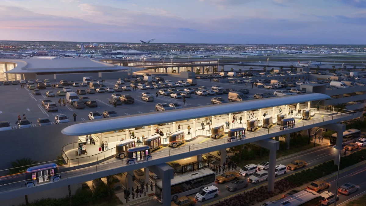 نخستین شبکه حمل‌ونقل عمومی کاملا خودکار جهان در آمریکا راه‌اندازی می شود