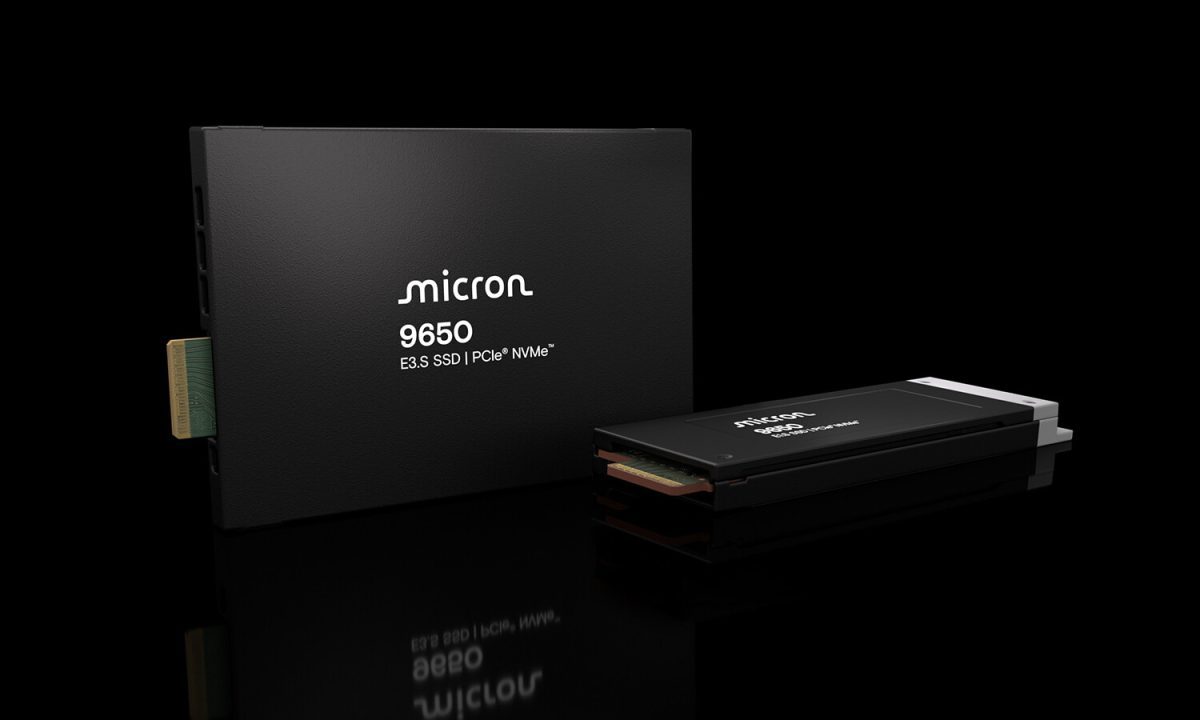 درایوهای SSD سازمانی Micron با فرمفکتور E3.S و رابط NVMe.