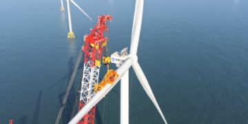 چین نخستین توربین بادی ۲۰ مگاواتی جهان را به شبکه برق متصل کرد