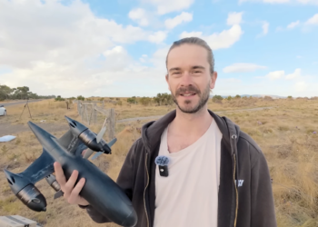 بیگز رکورد سرعت پهپادها را با کوادکوپتر خود شکست