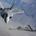 همکاری عملیاتی F-22 و MQ-20 نمایش قدرت هواگردهای رزمی همکار