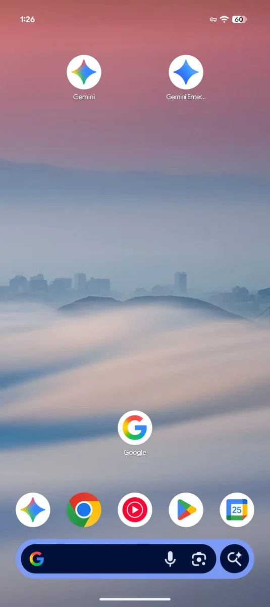 گوگل اپلیکیشن موبایلی Gemini Enterprise را عرضه کرد