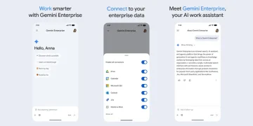 گوگل اپلیکیشن موبایلی Gemini Enterprise را منتشر کرد