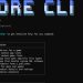 اسکرینشات از محیط خط فرمان (Command-line) با عنوان بزرگ STORE CLI و لیستی از دستورات جستجو در استور مایکروسافت.