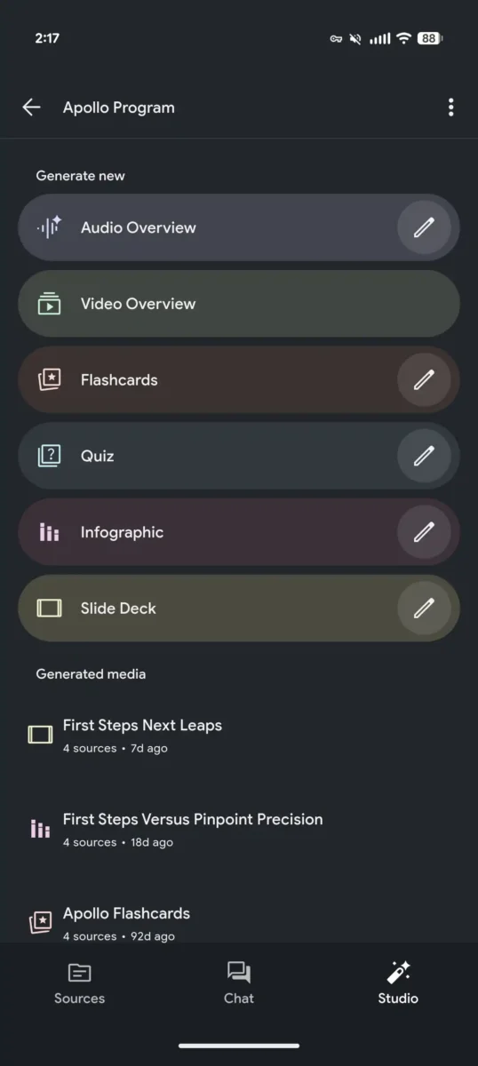 قابلیت تنظیم اسلاید و اینفوگرافیک به اپلیکیشن NotebookLM اضافه شد