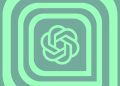 لوگوی OpenAI با طراحی مینیمال به رنگ سبز، نمایش هویت بصری OpenAI و فناوری هوش مصنوعی