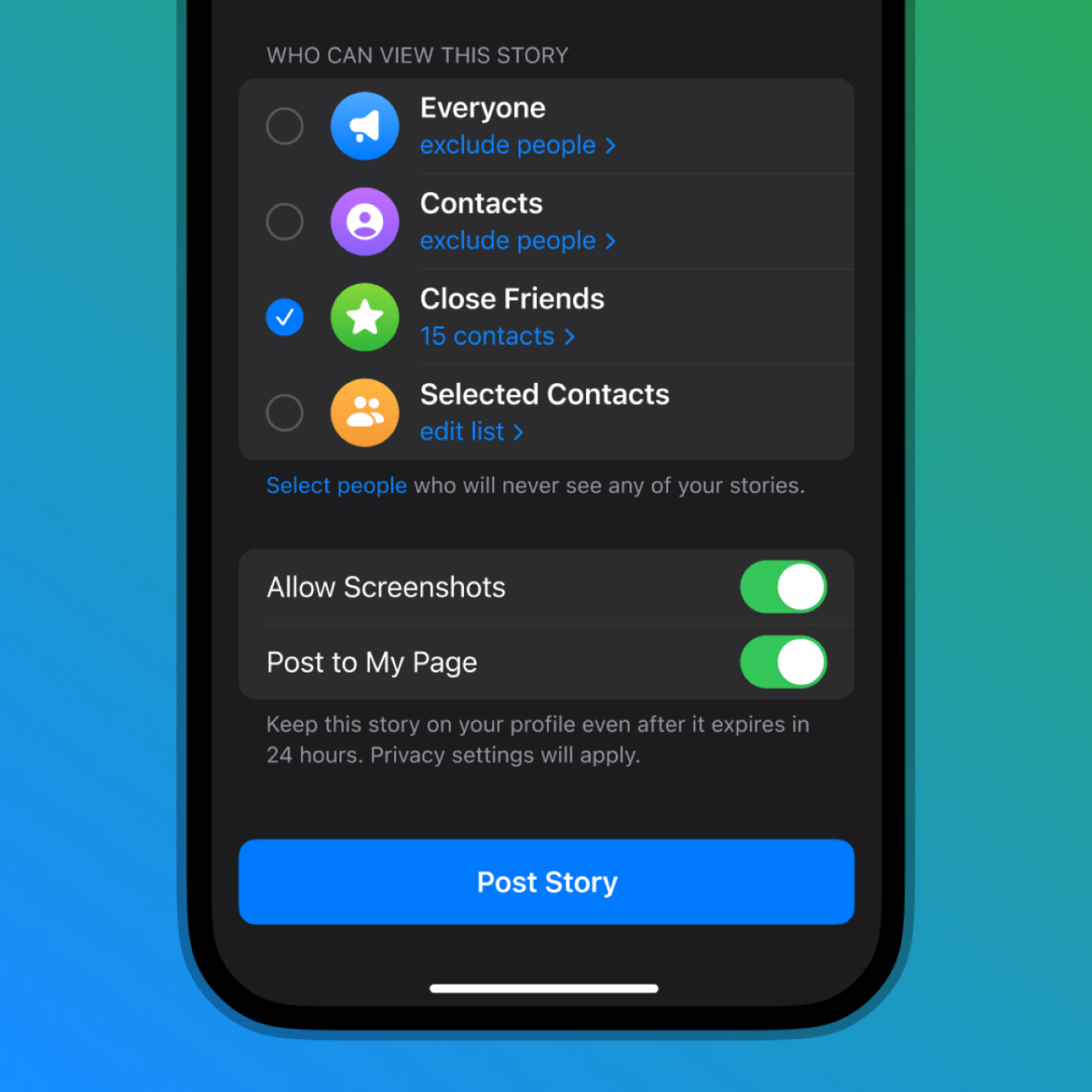 انتشار استوری در تلگرام برای شماره‌های ایرانی فعال شد
