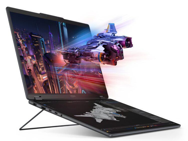 لپتاپ مفهومی سهبعدی Lenovo