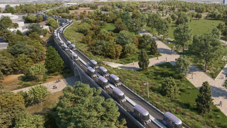 راه‌اندازی نخستین شبکه حمل‌ونقل عمومی کاملا خودکار جهان در آمریکا