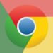 لوگوی مرورگر Google Chrome با رنگهای قرمز، سبز، زرد و آبی روی پسزمینه ساده