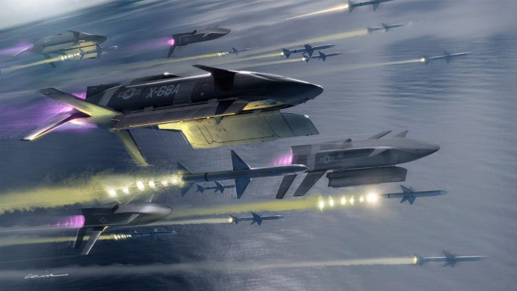 پهپاد موشکانداز هواپرتاب X-68A LongShot آمریکا به آستانه پرواز رسید