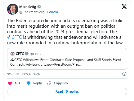 کمیسیون معاملات آتی آمریکا طرح ممنوعیت بازارهای پیش‌بینی را لغو کرد