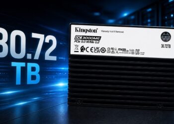 کینگستون با SSD جدید خود ظرفیت ۳۰ ترابایت را به دیتاسنترهای AI آورد
