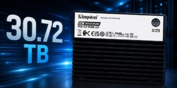 کینگستون با SSD جدید خود ظرفیت ۳۰ ترابایت را به دیتاسنترهای AI آورد