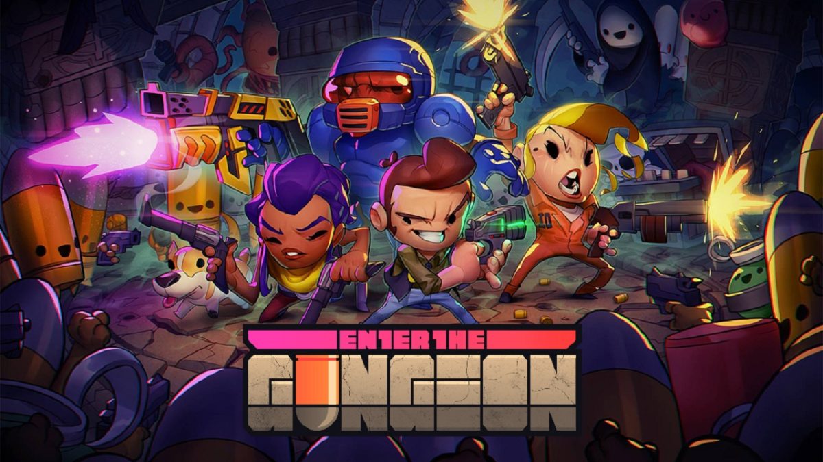 Enter the Gungeon یک بازی اکشن چالش‌برانگیز است که تمرکز آن بر مبارزات سریع و پر از گلوله است.