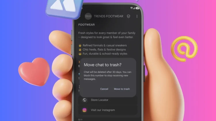 مدیریت حذف پیام به اپلیکیشن Google Messages اضافه شد