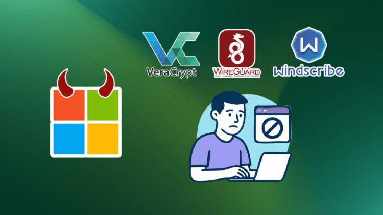 تعلیق حساب&zwnj;های Windscribe