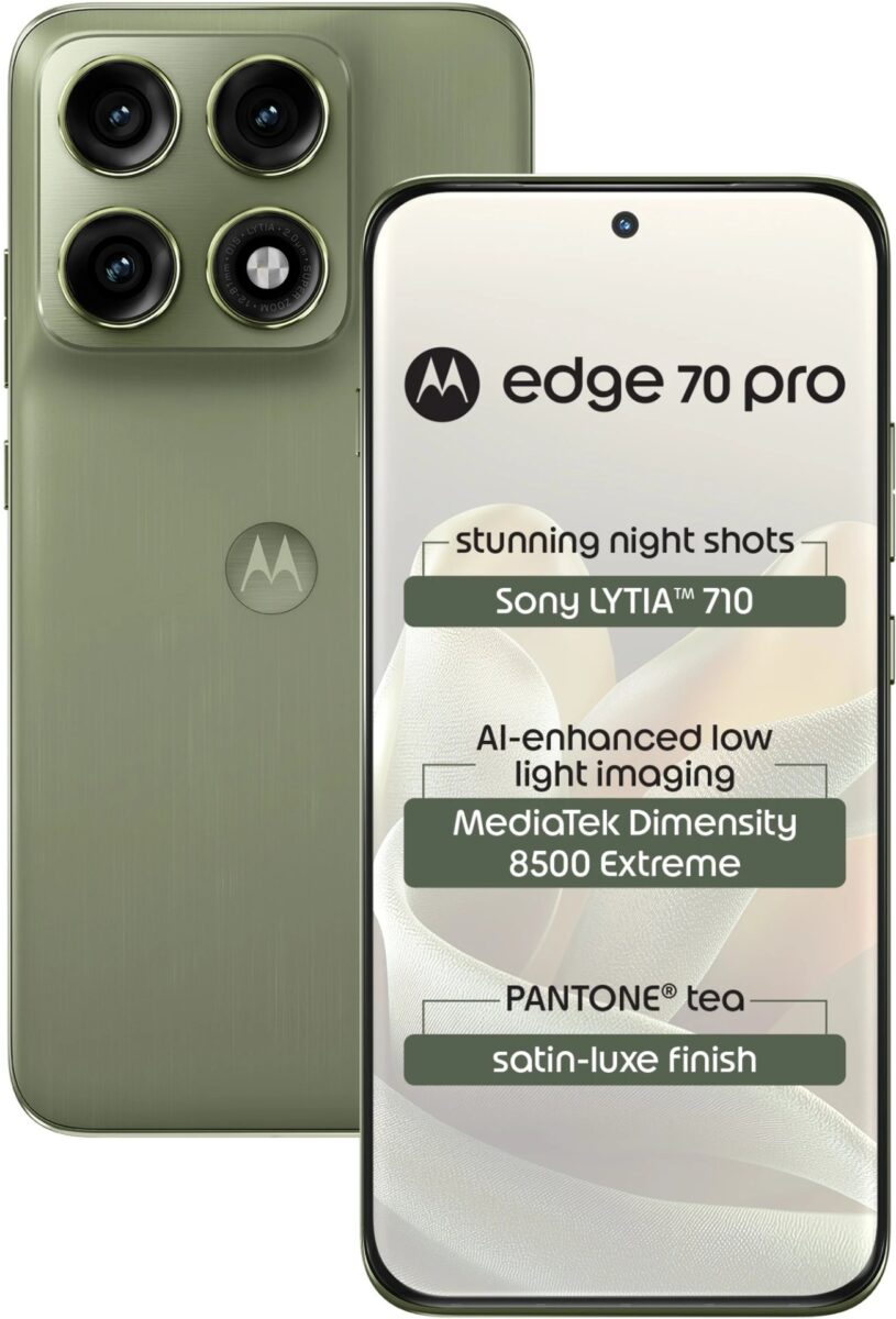موتورولا از گوشی Edge 70 Pro رونمایی کرد