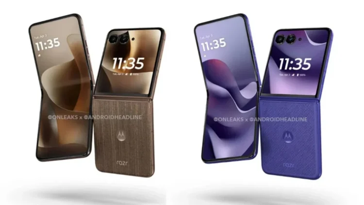 افشای کامل مشخصات گوشی&zwnj;های تاشوی Razr 2026 موتورولا