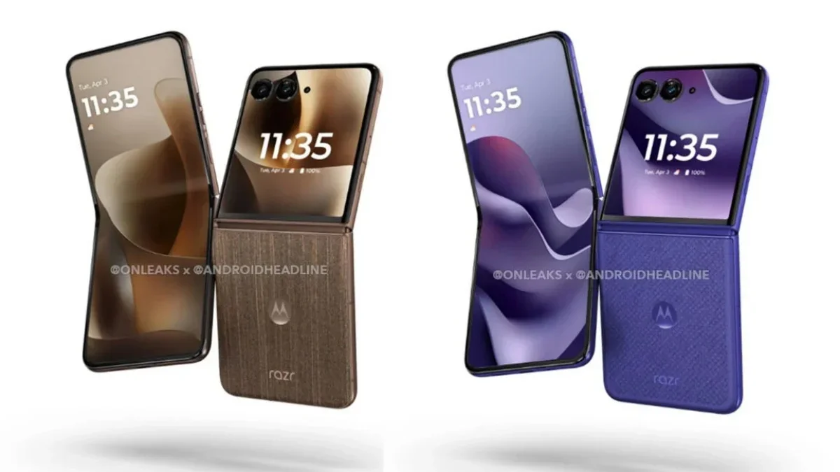 افشای کامل مشخصات گوشیهای تاشوی Razr 2026 موتورولا