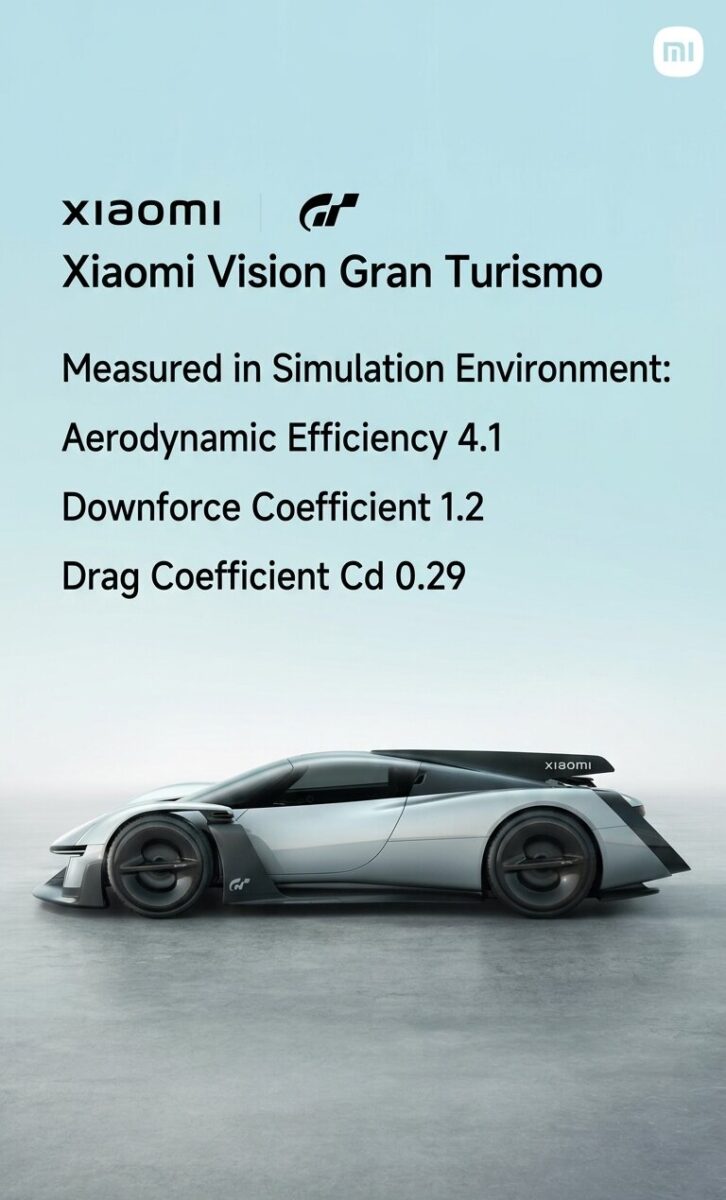 رونمایی از ابرخودروی Vision Gran Turismo شیائومی در نمایشگاه پکن