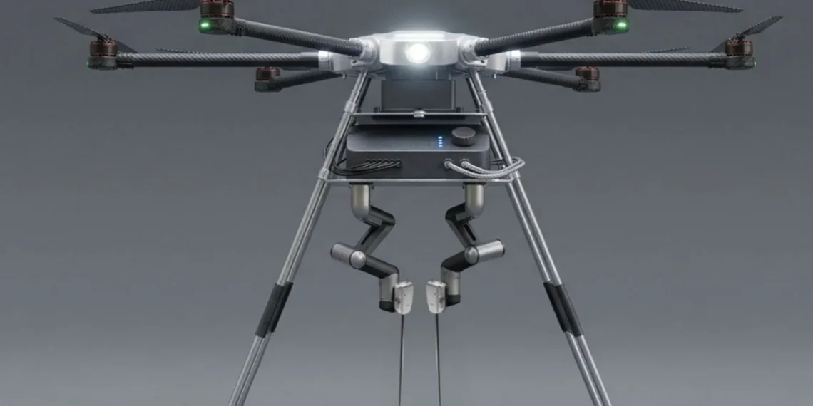 پهپاد ویمانا با قابلیت جراحی رباتیک از راه دور معرفی شد که میتواند مجروحان میدان نبرد را در مناطق دورافتاده پیش از انتقال درمان و وضعیت آنها را تثبیت کند.