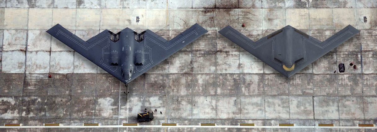 بمب‌افکن B-21 Raider برای کاهش سطح مقطع راداری کوچک‌تر از B-2 طراحی شد