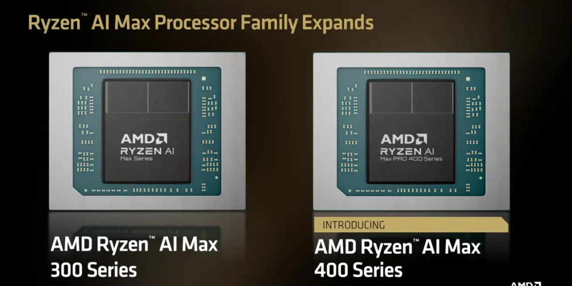 پردازندههای جدید AMD با افزایش ۵۰ درصدی کارایی هوش مصنوعی معرفی شدند