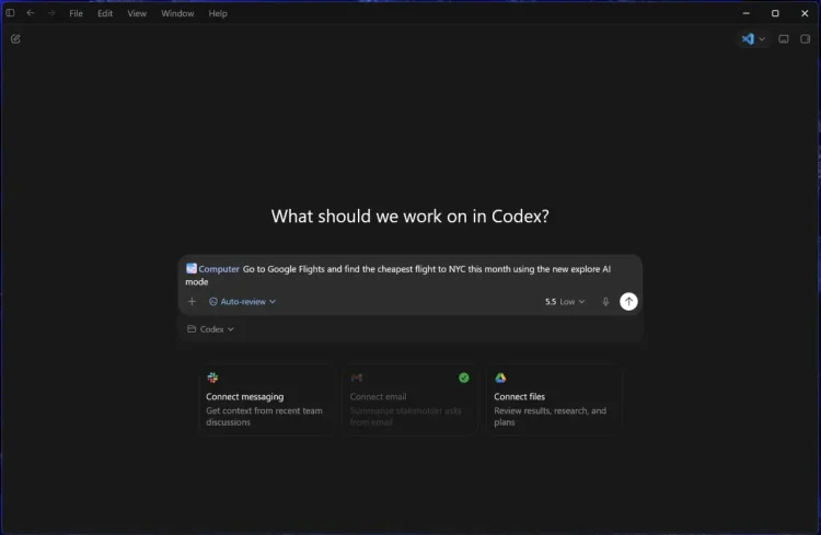 کنترل برنامه‌های ویندوز با اپلیکیشن Codex ممکن شد