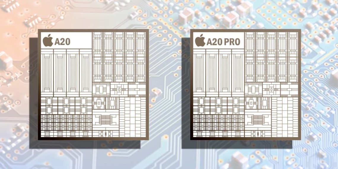 عملکرد خیرهکننده تراشههای A20 اپل با لیتوگرافی ۲ نانومتری TSMC