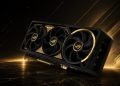 کارت گرافیک RTX 50 ایسوس با تم طلایی و مشکی در راه است