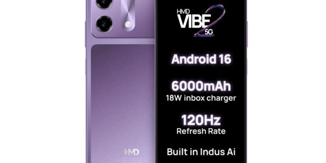 گوشی هوشمند HMD Vibe 2 5G رسما معرفی شد