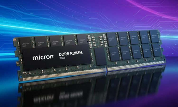 مایکرون ماژول DDR5 با ظرفیت ۲۵۶ گیگابایت و سرعت ۹۲۰۰ MT/s معرفی کرد