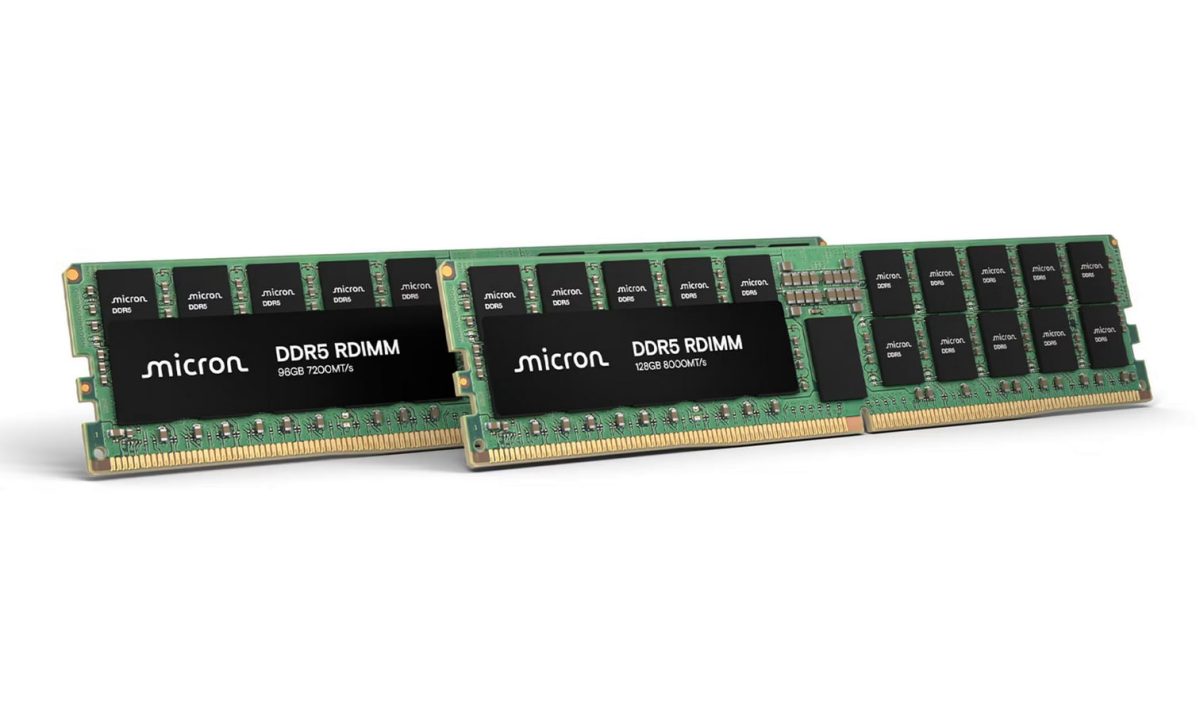 مایکرون از ماژول DDR5 با ظرفیت ۲۵۶ گیگابایت و سرعت ۹۲۰۰ MT/s رونمایی کرد