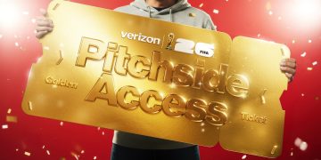 بلیت رایگان جام جهانی، هدیه ویژه Verizon