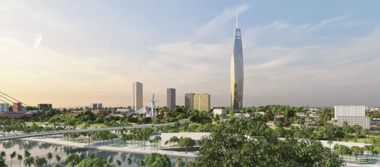 بلندترین ساختمان آفریقا در ساحل عاج افتتاح می شود