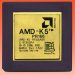 پردازنده کلاسیک AMD-K5 PR166 تولید سال ۱۹۹۶، اولین پردازنده کاملاً مستقل AMD با معماری x86 و پشتیبانی از ویندوز ۹۵.